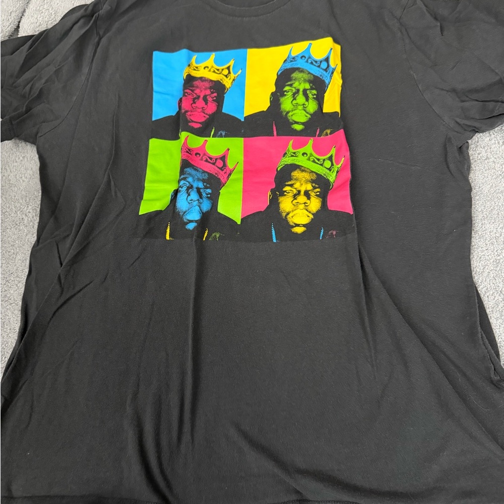 Notorious Big Biggie XL Old Navy Black Graphic Men’s Shirt